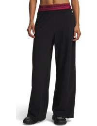 Under Armour Women's Motion Wide Leg Pants Ultimate Black