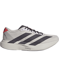 Adidas Men's Adizero EVO SL Woven Audi Revolut F1 Team Shoes Chalk Pearl/Utility Black/Hi-Res Red