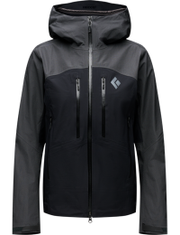 Black Diamond Women's Mission Alpine Shell Black