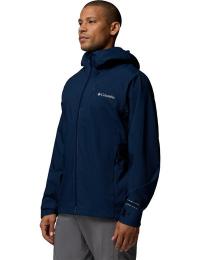 Columbia Men's Trailborne 2.5L Packable Waterproof Jacket Collegiate Navy