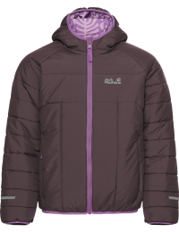 Jack Wolfskin Kids Zenon Twist Hooded Jacket Sheer Plum