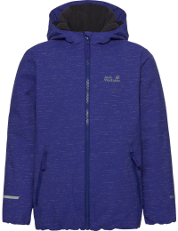 Jack Wolfskin Youth's Go Glow Jkt K Glow Ink