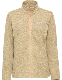 Jack Wolfskin Women's Pinetrail Full Zip Vanilla Cream
