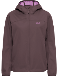 Jack Wolfskin Women's Windhain 2 Hoody Sheer Plum