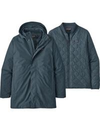 Patagonia Men's Heyes Peak 3-In-1 Parka Summit Blue