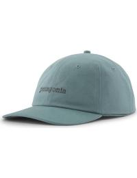 Patagonia Graphic Trad Cap Text Logo: Blue Sage
