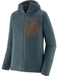 Patagonia Men's R1 Air Fleece Full-Zip Hoody Summit Blue