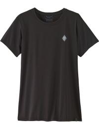 Patagonia Women's Capilene Cool Daily Shirt - Hut Tripper Black