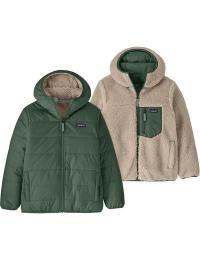 Patagonia Kids' Reversible Ready Freddy Hoody Canopy Green