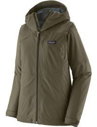 Patagonia Women's Boulder Fork Rain Jacket Basin Green