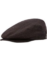 Barbour Men's Barlow Flat Cap Brown