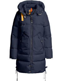 Parajumpers Women's Long Bear Hooded Parka Blue Navy