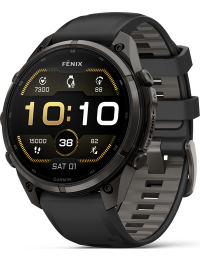 Garmin Fenix 9 Pro AMOLED 47 mm Black/pebble Gray