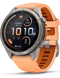 Garmin Fenix 9 Pro AMOLED InReach 43 mm Titan/shell Pink/autumn Organge