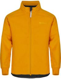 Urberg Juniors' Vindeln Wind Fleece Jacket Sunflower