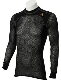 Aclima Men's WoolNet Crewneck Jet Black