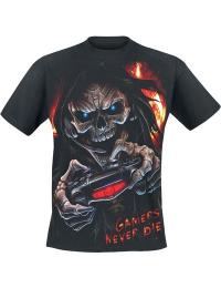 Spiral T-shirt - Respawn - M till 4XL - Herrer - sort