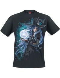 Spiral T-shirt - Mystic Moon T-shirt - S till 4XL - Unisex - sort