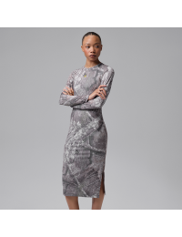 Jordan Brooklyn Realtree-midikjole til kvinder - hvid