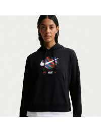 WSL Nike-pulloverhættetrøje til kvinder Nike-pulloverhættetrøje til kvinder - sort