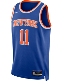 Jalen Brunson New York Knicks Icon Edition 2022/23-Nike Dri-FIT NBA Swingman-trøje - blå