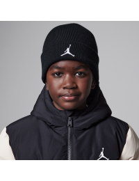 Jordan Essentials-beanie-sæt i to dele til større børn - sort