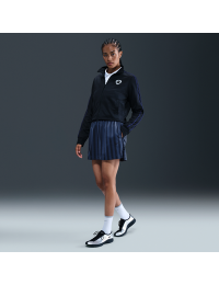 Nike -nederdel med jacquard-striber til kvinder - blå