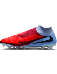 Nike Phantom 6 High Elite-fodboldstøvler til græs - blå
