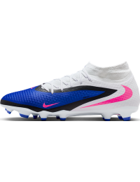 Nike Phantom 6 High Academy-fodboldstøvler til flere typer underlag - blå
