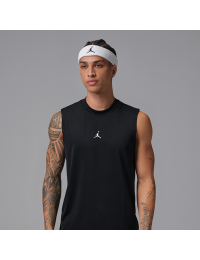 Jordan Sport Essentials Dri-FIT-trøje uden ærmer til mænd - sort