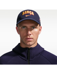 FC Barcelona 2026/27 Club-kasket i polyester 6P Nike Club-kasket i polyester 6P - blå