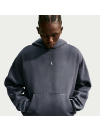 Ja Standard Issue Therma-FIT Fleece-basketballhættetrøje til mænd - sort