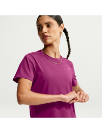 Kortærmet Nike Swift Dri-FIT-løbeoverdel til kvinder - rød