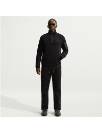Nike Tech-fleecebukser med åben kant til mænd - sort
