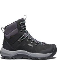 Keen Women's Revel IV Polar Waterproof Boot Black/Harbor Gray