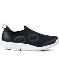 OOFOS Men's Oomg Sport Low Shoe White/Black