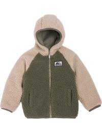 Viking Footwear Kids' Play Reversible Pile Jacket Olive