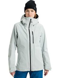 Burton Women's Ak Gore Upshift Jacket Gray Cloud