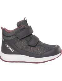 Viking Footwear Kid´s Bouncy Glitter Mid GORE-TEX Charcoal