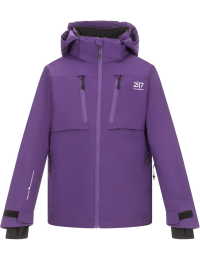 2117 of Sweden Junior's Padded Ski Jacket Lillpite Purple Ash