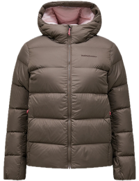 Peak Performance Women´s Frost Down Puffer Jacket Terrain Tan/frosted Pink/