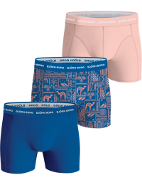 Björn Borg Men's Cotton Stretch Boxers 3-pack Multipack 4