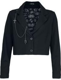 Gothicana by EMP Blazer - The Void - S till XXL - Damer - sort