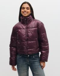 Pieces - Rød - Pcamilia Short Puffer Jacket Pwp