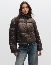 Pieces - Brun - Pcamilia Short Puffer Jacket Pwp