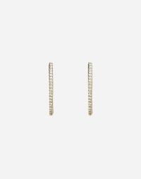 Pilgrim - Guld - Root Hoop Earrings