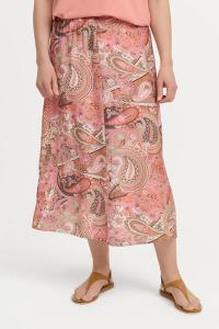 BRANDTEX - Nederdel - Rosa - Paisleyprint