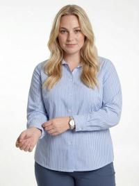 CISO - Langærmet Skjorte - Blå / Off White - Stribet