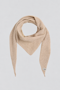 - TIF TIFFY Halstørklæde - Beige - Trekantet Design