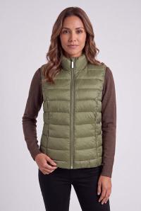 - Jensen Vest - Grøn - Quiltet